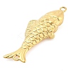 Ion Plating(IP) 304 Stainless Steel Pendants STAS-P379-08D-G-1