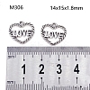 DIY Alloy Jewelry Pendant LS-PW-WG69265-02-1