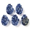 Natural Blue Spot Jasper Pendants G-K359-03C-1