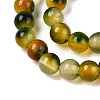 Dyed Natural White Jade Beads Strands G-T140-4mm-A14-4