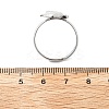 Brass Adjustable Finger Rings RJEW-D314-03P-5