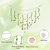Artificial Eucalyptus Wall Hanging Decor AJEW-WH20067-035A-5