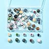 56Pcs 14 Styles Handmade Porcelain Beads PORC-FS0001-30-6