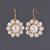 Brass Dangle Earrings EJEW-JE03073-2