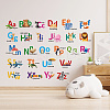 Translucent PVC Self Adhesive Wall Stickers STIC-WH0015-339-6