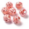Handmade Pearlized Porcelain Beads PORC-G010-01F-1