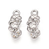 304 Stainless Steel Pendants STAS-N114-24P-1