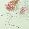 182G 14 Colors Transparent 8/0 Glass Seed Beads SEED-YW0002-44-4