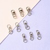 30Pcs 3 Styles Alloy Double Ended Swivel Eye Hook FIND-YW0004-30-4
