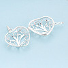 Rack Plating Brass Cage Pendants KK-Q402-08S-3