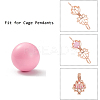 Brass Chime Ball Beads Fit Cage Pendants KK-G298-16mm-02-2