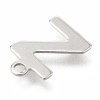 Non-Tarnish 201 Stainless Steel Charms STAS-C021-06P-Z-3