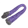Waxed Cotton Cord Necklace Making MAK-S034-021-1