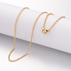 Ion Plating(IP) 304 Stainless Steel Necklace LS-MAK-G004-04G-1