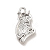 Non-Tarnish 304 Stainless Steel Pendant Rhinestone Settings LS-STAS-I197-014P-3
