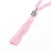 Tassel Pendant Necklaces NJEW-P191-A08-2