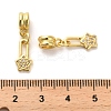 Rack Plating Brass Micro Pave Cubic Zirconia Charms KK-S398-06B-3