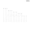 304 Stainless Steel Flat Head Pins STAS-CJ0005-01P-1