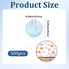 600Pcs Glass Seed Beads SEED-PA0001-17-2