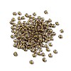 Transparent Stripe Glass Seed Beads GLAA-NH0001-06E-2