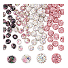 DIY Polymer Clay Rhinestone & Gold Sand Lampwork Beads Making Findings Beads Kits RB-PH0001-59-7