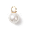 3Pcs 3 Styles Shell Pearl Pendants PALLOY-JF04937-2