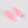 Resin Pendants RESI-WH0014-44A-1