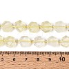 Natural Lemon Quartz(Heated) Beads Strands G-P534-A20-01-5