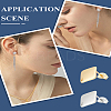 12Pcs 304 Stainless Steel Stud Earring Findings STAS-LP0001-88-4