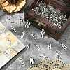 130Pcs 26 Styles Tibetan Style Alloy Pendants TIBEP-CJ0003-25-5