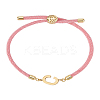 1Pc Adjustable Nylon Cord Slider Bracelets for Women BJEW-LP0001-32C-03-1