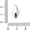 Non-Tarnish 304 Stainless Steel Slide Charms STAS-H219-11P-3