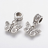 Tibetan Style Alloy European Dangle Charms PALLOY-F202-18AS-1