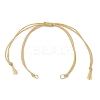Polyester Cord Braided Bracelet Making AJEW-JB01376-01-1