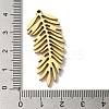 PVD Vacuum Plating 304 Stainless Steel Pendants STAS-L081-005G-04-3