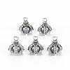Tibetan Style Alloy Charms PALLOY-S120-249F-RS-1