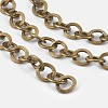 Iron Cable Chains CH-R015-8x7mm-AB-NF-1