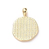 Brass Enamel Pendants KK-G417-01LG-09-2