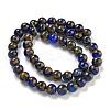 Synthetic Gold Clinquant Stone Beads Strands G-P549-A01-01A-2