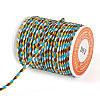 1 Roll Three Color Polycotton Cord Metallic Cord OCOR-TA0002-42A-3