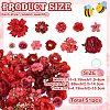 3 Bags 3 Styles Cloth Flower DIY-SP0005-72D-2