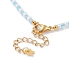 Star & Moon Pendant Necklaces Set for Teen Girl Women NJEW-JN03738-04-13