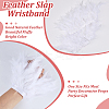 Rooster Feather Trim Clothing Cuffs Decoration AJEW-WH0696-197B-3