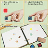 Square Wooden Stamps DIY-WH0546-010-3