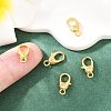 SHEGRACE Brass Lobster Claw Clasps XGR0095G-160G-5