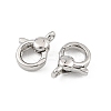 SHEGRACE Brass Lobster Claw Clasps XGR0093P-159P-2