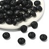 100Pcs Food Grade Eco-Friendly Silicone Beads SIL-YW0001-84J-1