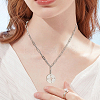 10Pcs 667 Stainless Steel Paperclip Chain Necklaces NJEW-BBC0001-48B-P-5