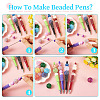 Plastic Beadable Pens BT-TAC0003-08B-4