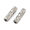 304 Stainless Steel Tube Beads STAS-Z192-07P-03-2
